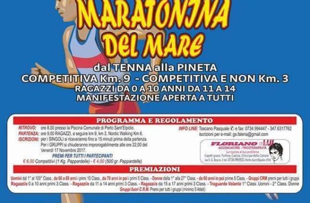 Prossima gara: Maratonina del mare