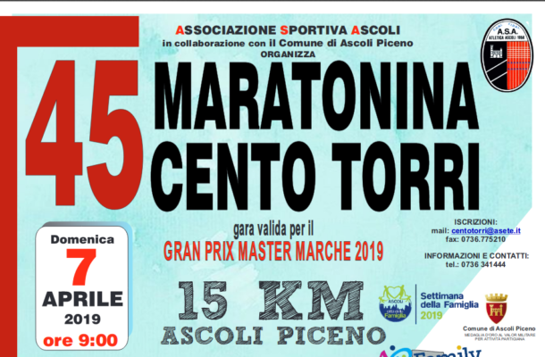 07 Aprile: Maratonina 100 TORRI / Collevario